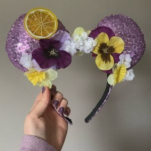 Violet Lemonade Minnie Mouse Ears